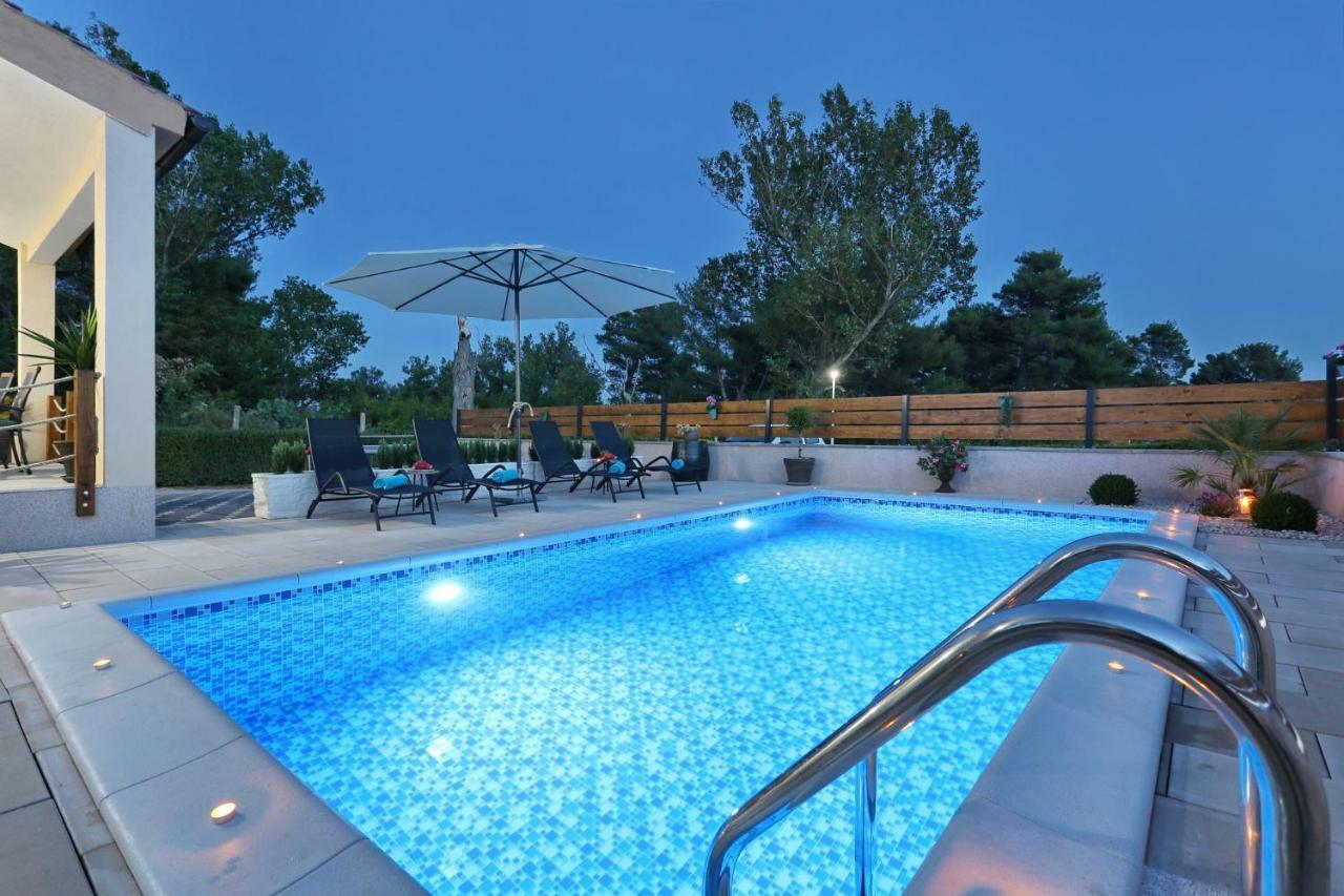 Villa Punta Garden Pool House à Posedarje Extérieur photo